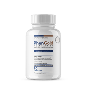 PhenGold UK fat burner bottle